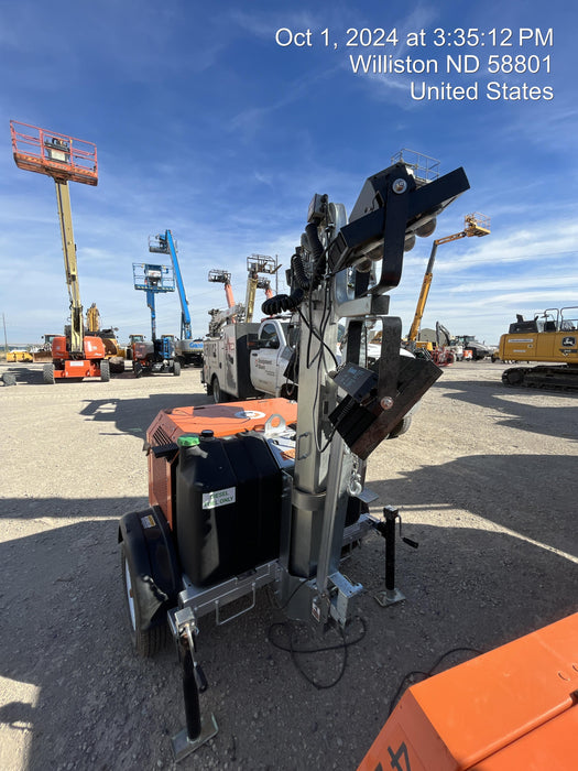 2024 Wanco WLTT-4MM4K Diesel, Deep Sea Controller, Shore Power Plug, Auto Start, (4) 350W LED Floodlights, 4kW Generator, 60 Gal Fuel Tank, 2" Ball, T3