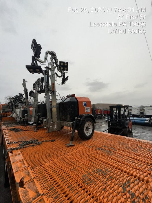 2024 Wanco WLTT-4MM4K Diesel, Deep Sea Controller, Shore Power Plug, Auto Start, (4) 350W LED Floodlights, 4kW Generator, 60 Gal Fuel Tank, 2" Ball, T3