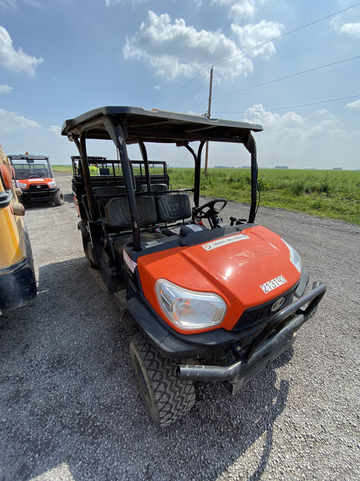 2022 Kubota RTV-X1140W-H Plastic Canopy, Windshield Acrylic Clear, LED Strobe Light, Wire Harness Kit, Back up Alarm