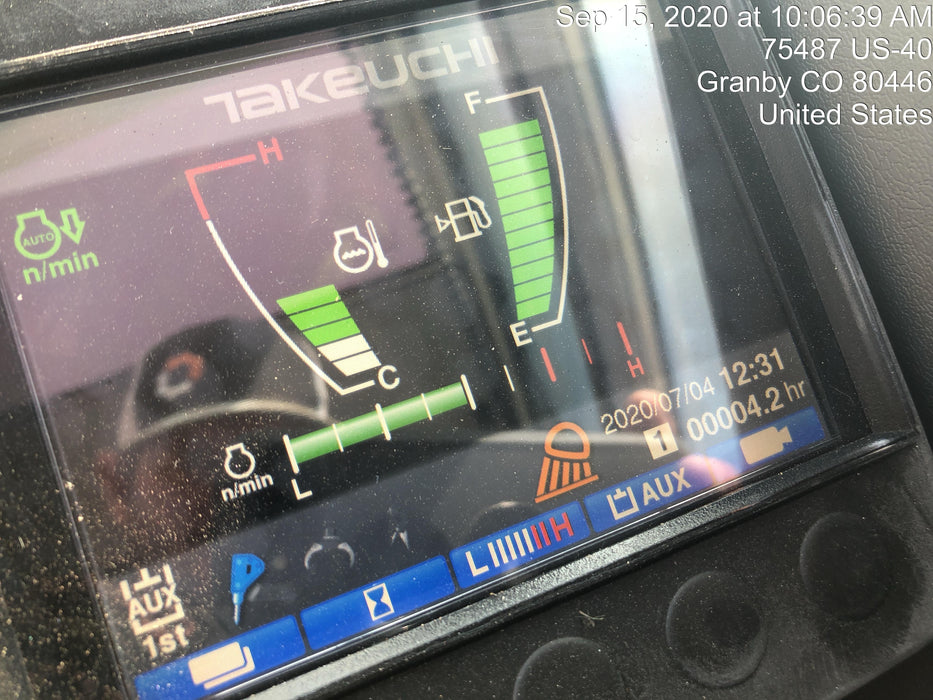 2020 Takeuchi TB290C Cab/Heat/Air, Rubber Tracks, Manual TAG QC