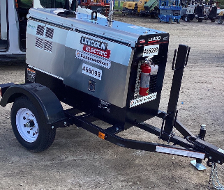 2024 Lincoln Electric LE400 Kubota V1505, Trlr, Cable Rack, Light Kit, ES Decals, T3