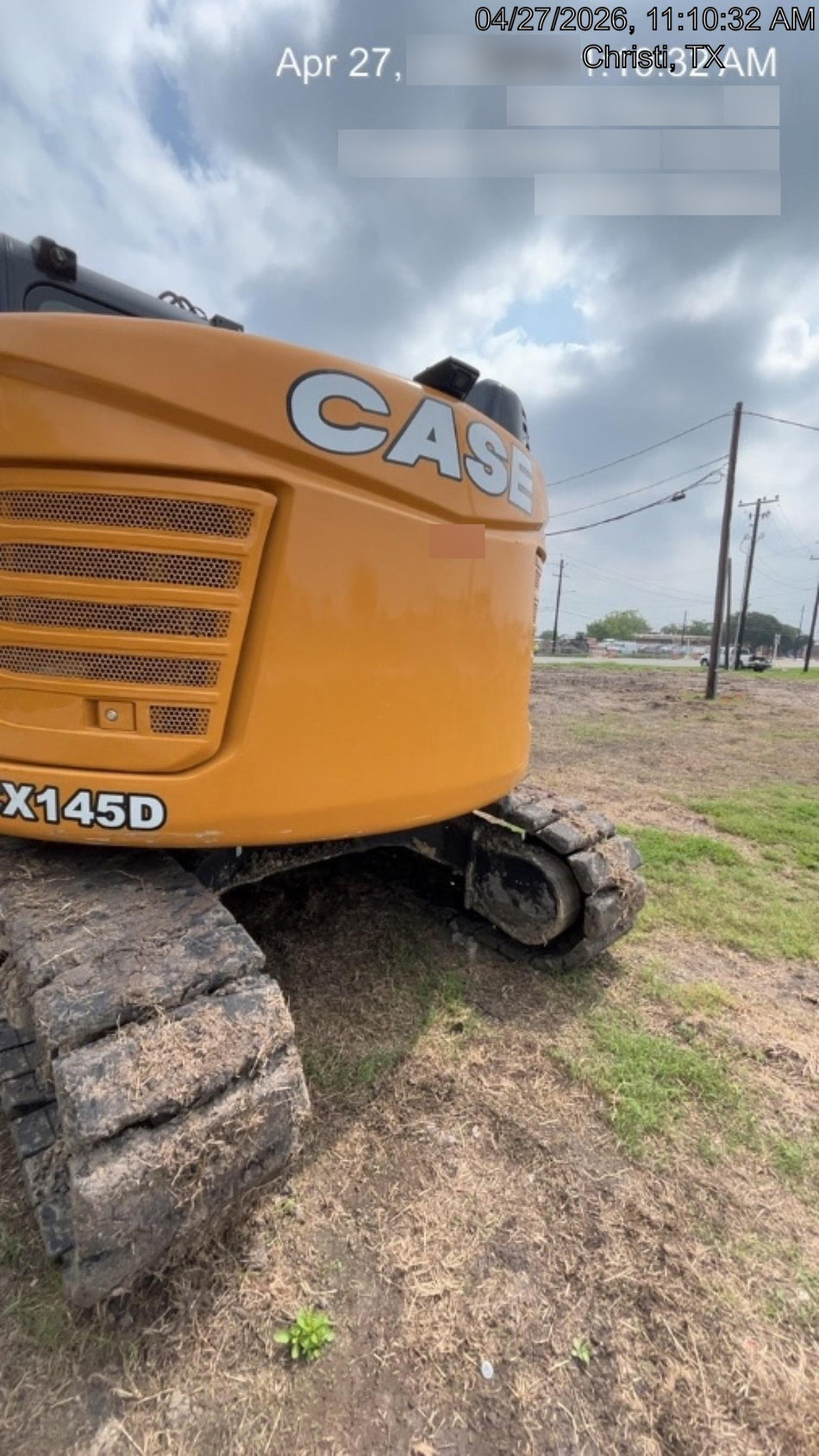 2020 CASE CX145D SR