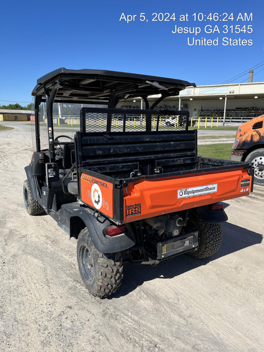 2021 Kubota RTV-X1140W-H Plastic Canopy, Windshield Acrylic Clear, LED Strobe Light, Wire Harness Kit, Back up Alarm