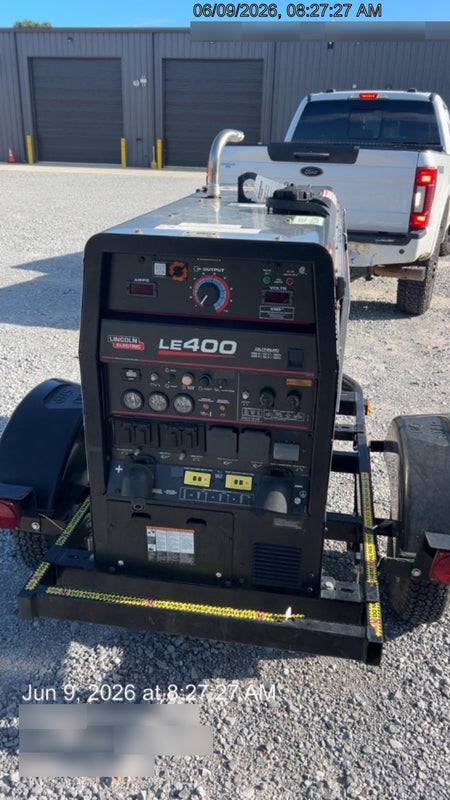 2024 Lincoln Electric LE400 Kubota V1505, Trlr, Cable Rack, Light Kit, ES Decals, T3