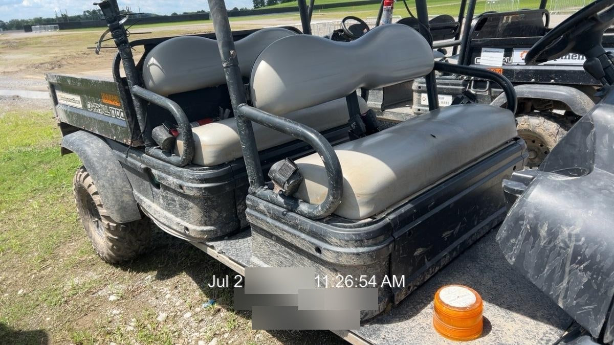 2021 Club Car CA1700D Canopy, Diesel, 4 Passenger