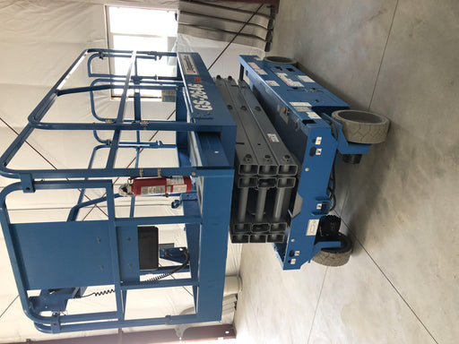 2019 Genie GS-2646 folding rails with full height swing gate