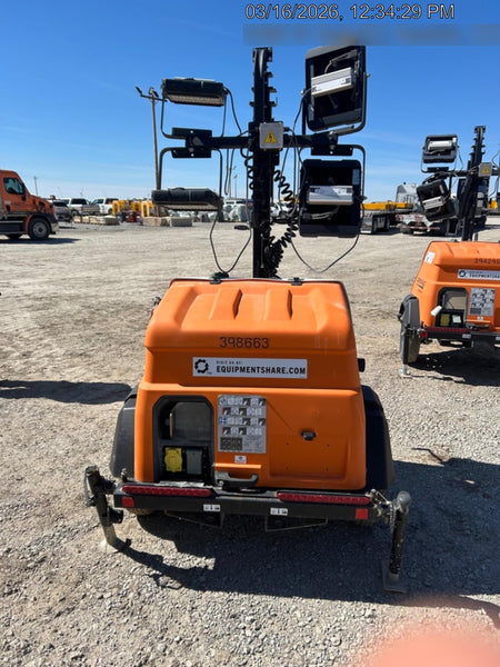 2024 Generac MLT2 Diesel, Flex Switch 120V Input, Powerzone Controller, 
(4) 320W LED Lights, 4kW Generator, 39.9 Gal Fuel Tank, 2" Ball, T3