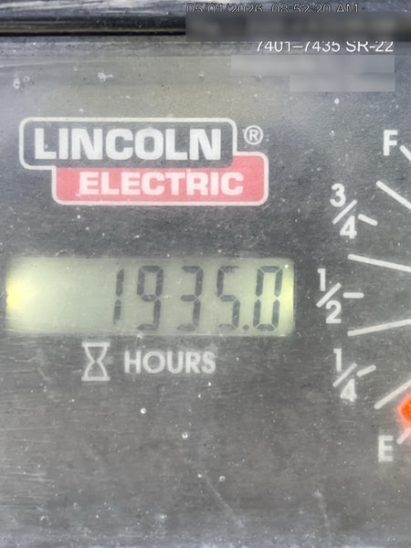 2021 Lincoln Electric Vantage 549X Ready Pak 3, ORANGE (includes trailer, cable rack, fender light kit)