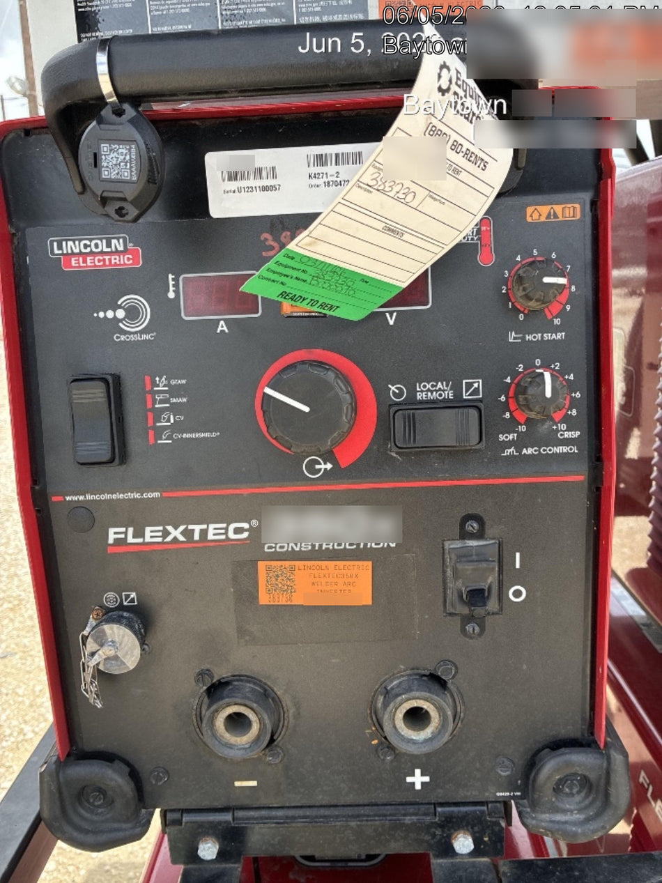 2024 LINCOLN ELECTRIC FLEXTEC 350X