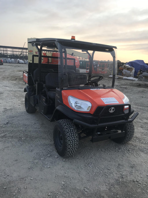 2021 Kubota RTV-X1140W-H Plastic Canopy, Windshield Acrylic Clear, LED Strobe Light, Wire Harness Kit, Back up Alarm