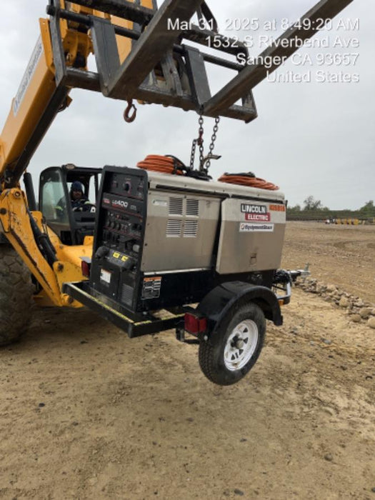 2024 Lincoln Electric LE400 Kubota V1505, Trlr, Cable Rack, Light Kit, ES Decals, T3