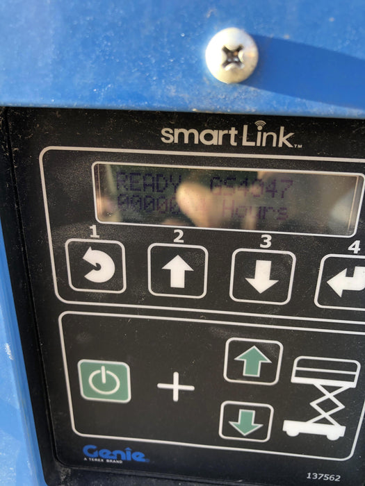 2019 Genie GS-4047 Folding rails with half height swing gate