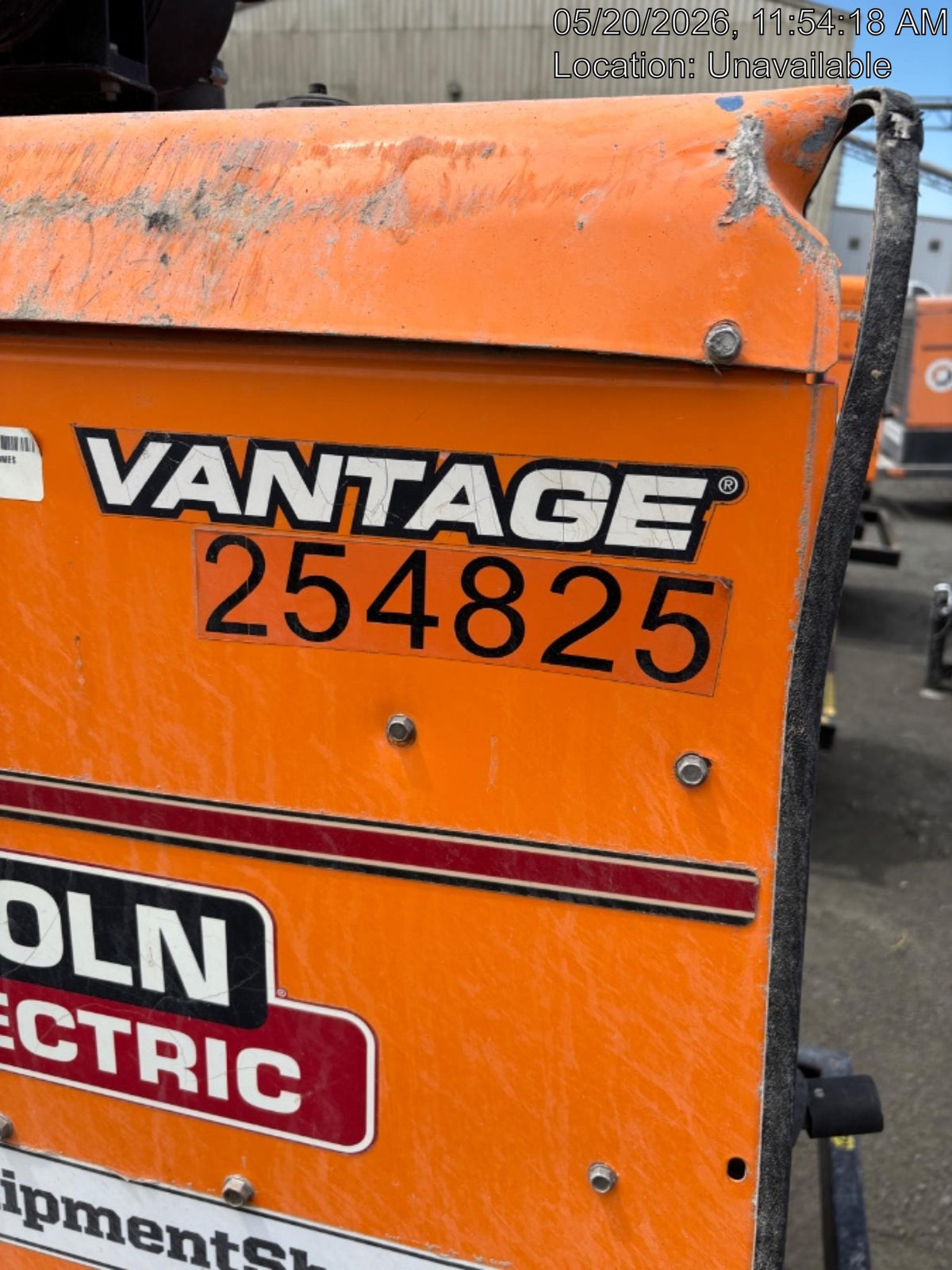2022 Lincoln Electric Vantage 549X Crosslink Technology, Trailer Mounted, ES Decals, T3