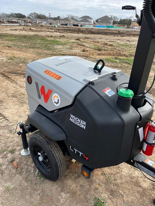 2024 Wacker Neuson LTT4 Diesel, Kohler KDW702, Deep Sea Controller, Auto Start, LED 320W, Bypass Outlet, T3