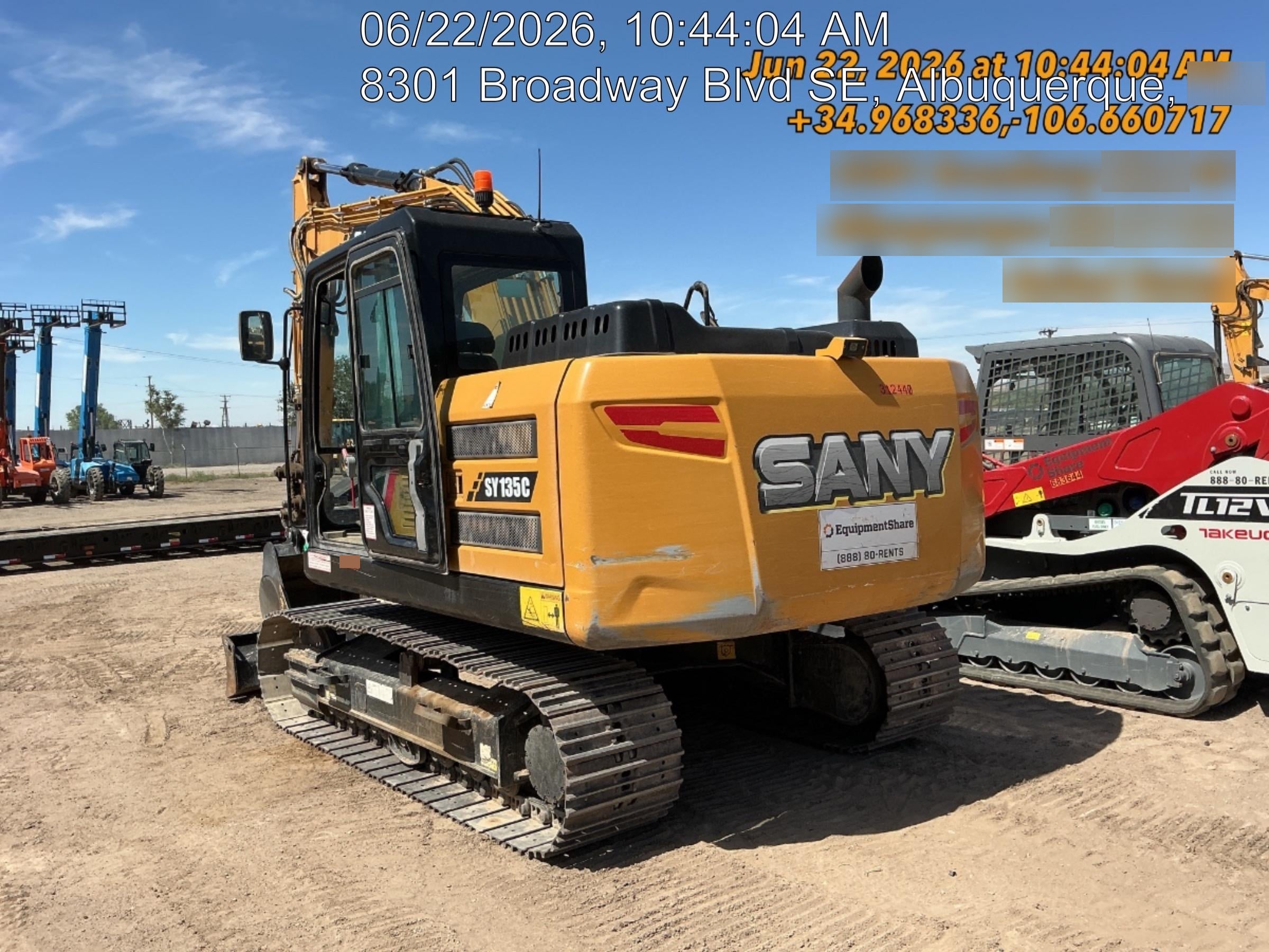 2023 SANY SY135S