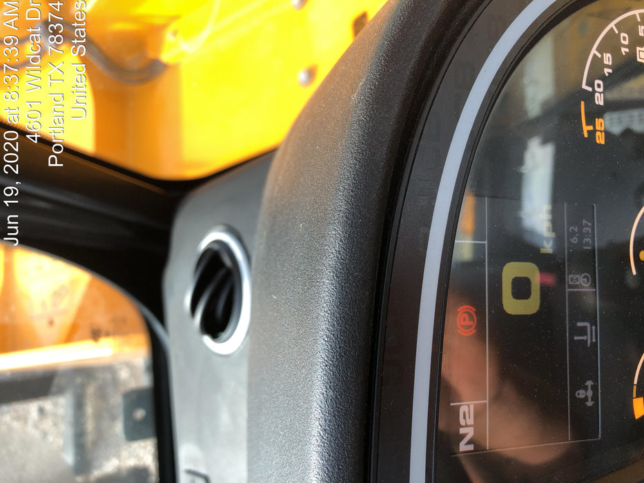 2020 JCB 509-42 Cab/Heat/Air, Solid Tires, Work Lights, Beacon, Aux Hydraulics, Back up Alarm, Lifting Eye, ES Decals