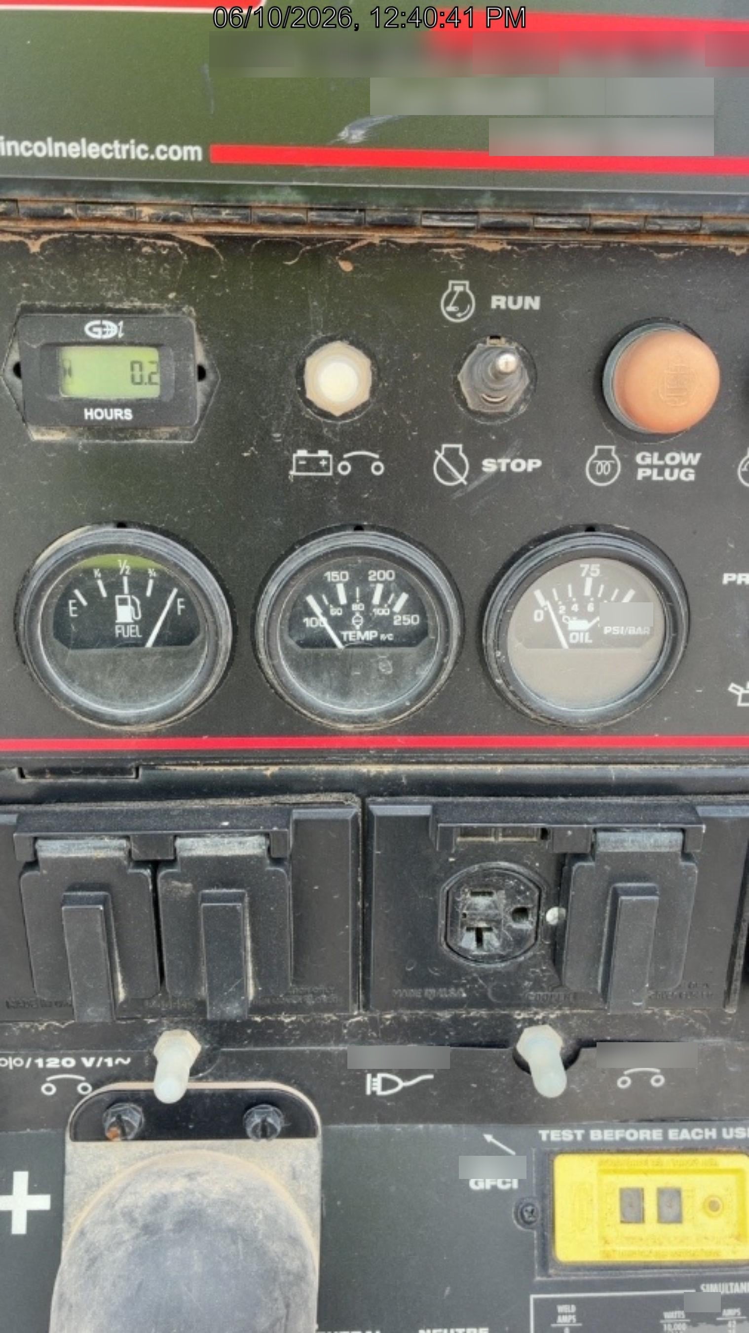 2024 Lincoln Electric LE400 Kubota V1505, Trlr, Cable Rack, Light Kit, ES Decals, T3
