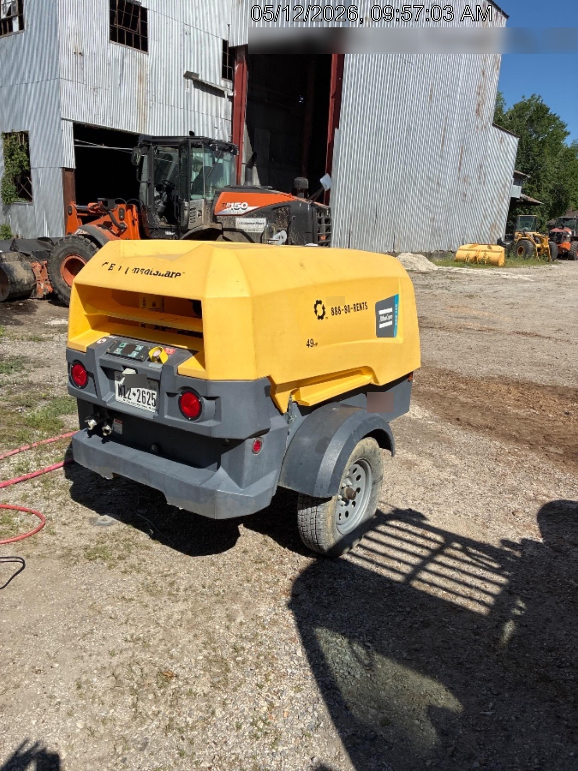 2022 ATLAS COPCO XAS188 CWK