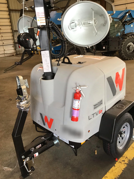 Wacker Neuson LTV6K-MH Wacker Neuson LTV6K Mobile Light Tower w/Fuel Level Sensor Installed