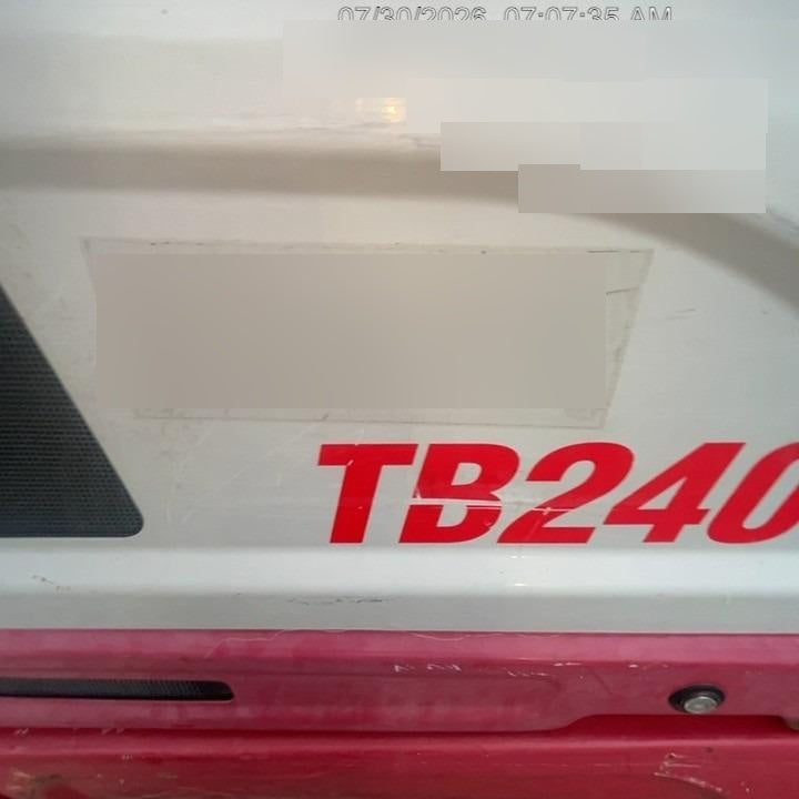 2019 Takeuchi TB240 Takeuchi TB240 Canopy w/Rubber Tracks, Auxiliary Hydraulics, Manual QC, Hydraulic Thumb, 12/18/24" Buckets