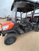 2022 Kubota RTV-X1140W-H Plastic Canopy, Windshield Acrylic Clear, LED Strobe Light, Wire Harness Kit, Back up Alarm