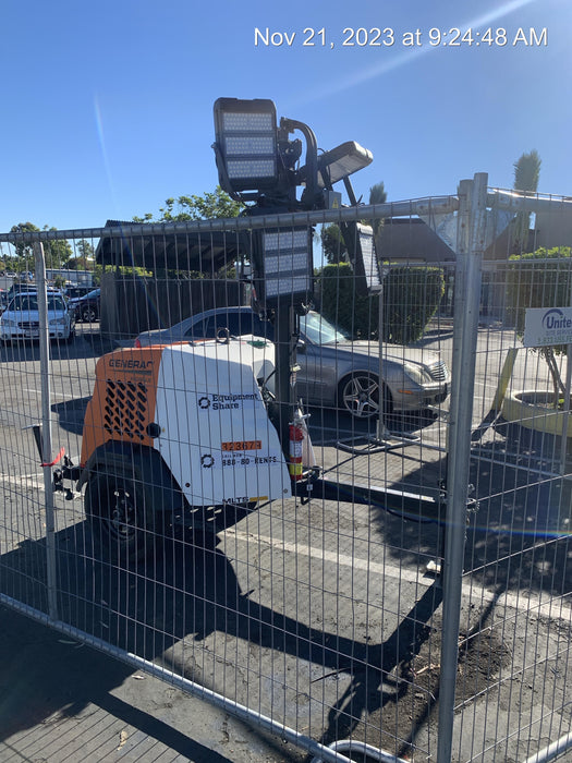 2023 Generac MLT2 Diesel, Flex Switch 120V Input, Powerzone Controller, (4) 320W LED Lights, 4kW Generator, 39.9 Gal Fuel Tank, 2" Ball, T3