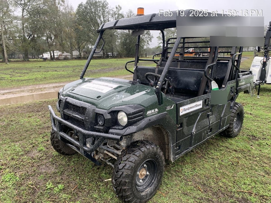2019 Kawasaki Mule PRO-DXT Standard Options, Backup Alarm, Beacon, Plastic Hard Top, Poly Windshield, Horn Kit