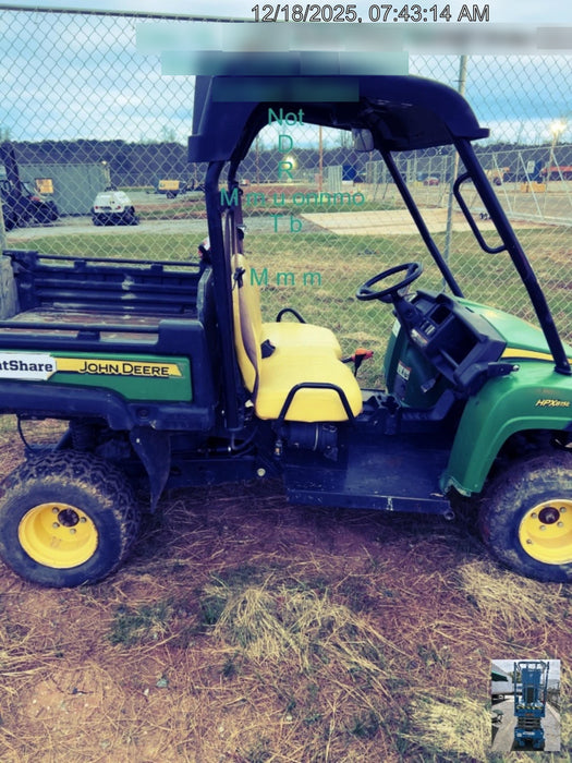 2020 John Deere 815E 2S 2 - 3 Seat UTV, DSL, 4WD, Canopy, Standard Rental Spec