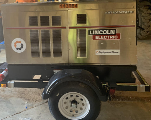 2021 Lincoln Electric Air Vantage 566 Air Vantage 566X Ready Pak 3 (includes trailer, cable rack, fender light kit); no telematics