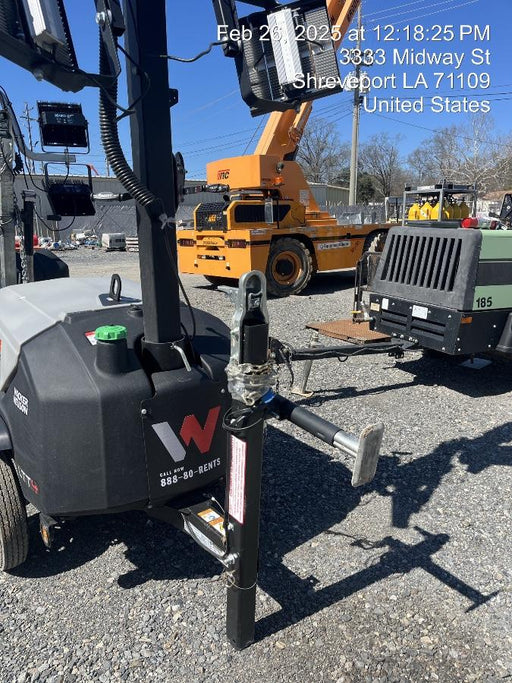 2024 Wacker Neuson LTT4 Diesel, Kohler KDW702, Deep Sea Controller, Auto Start, LED 320W, Bypass Outlet, T3