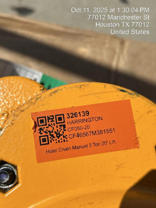 2023 HARRINGTON CF050-20