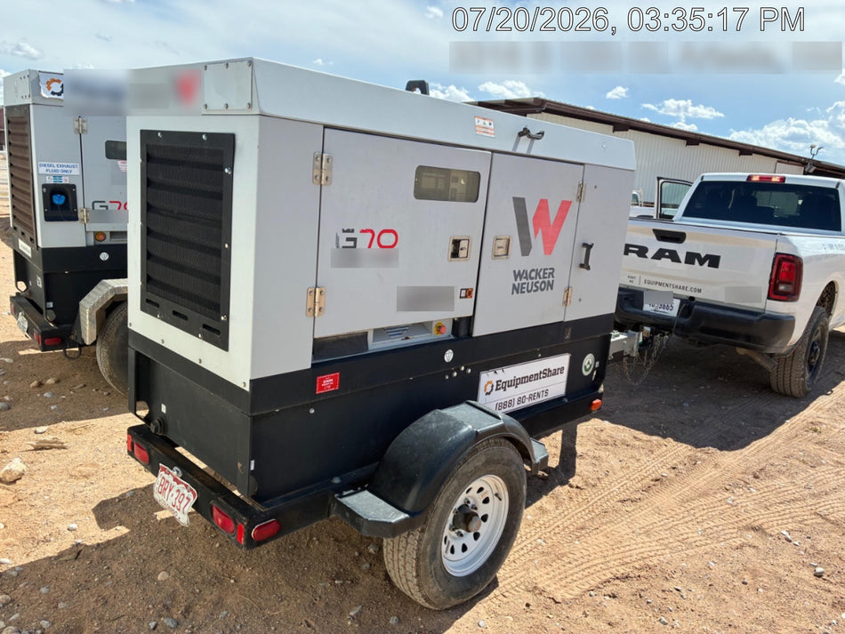 2019 WACKER NEUSON G70