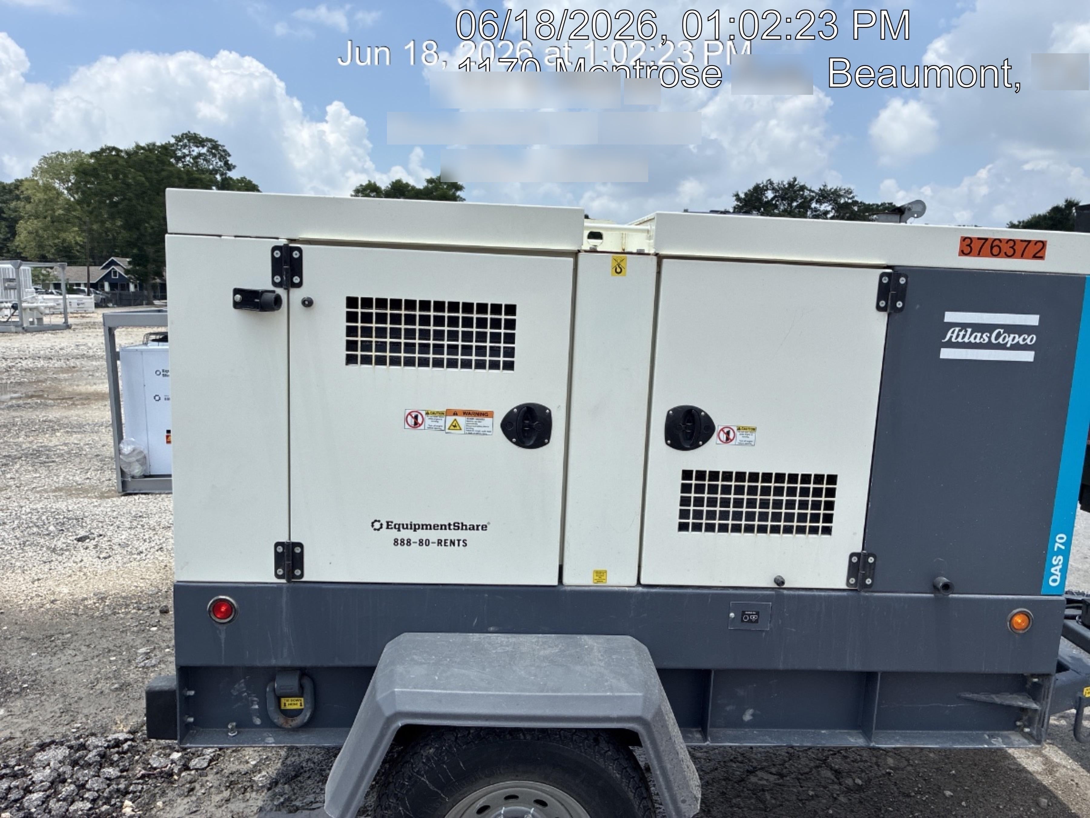 2023 ATLAS COPCO QAS 70