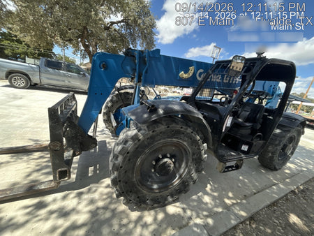 2017 Genie GTH-636 Genie GTH636, Solid RT Tires, T4F, worklights (LED, rear), Open ROPS
