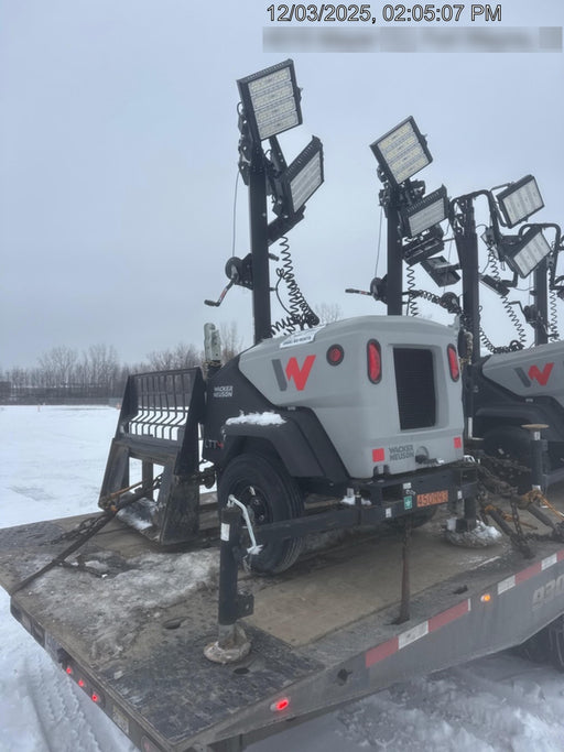 2024 Wacker Neuson LTT4 Diesel, Kohler KDW702, Deep Sea Controller, Auto Start, LED 320W, Bypass Outlet, T3