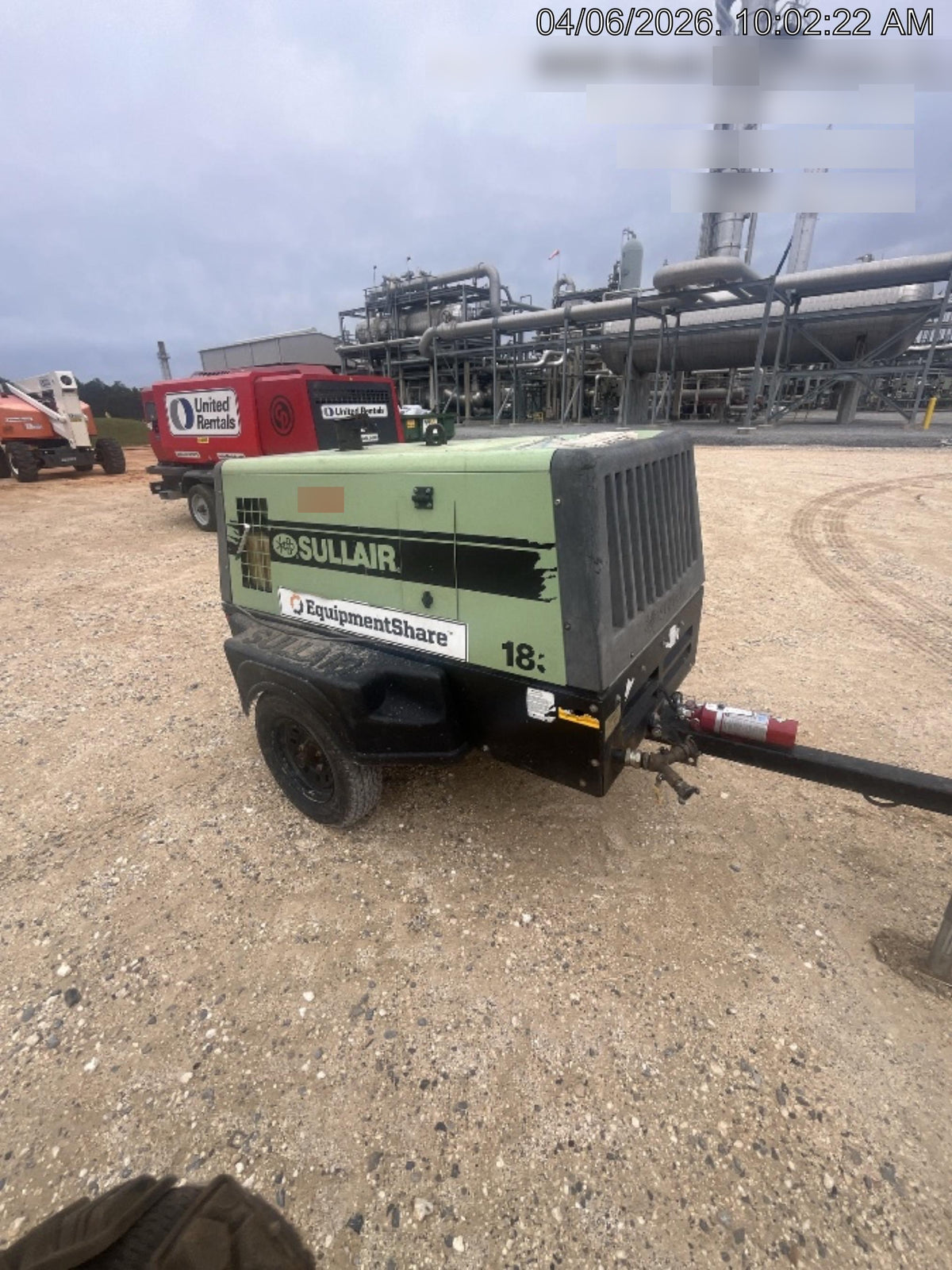 2019 SULLAIR 185D-DPQ KU4F