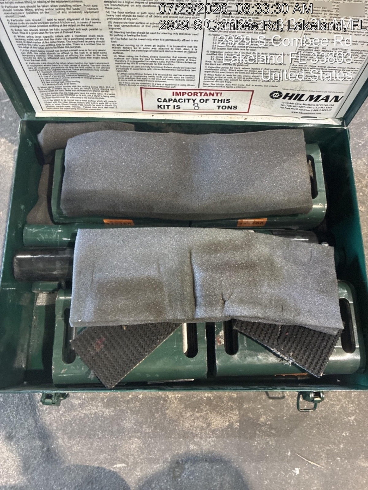 2023 HILMAN ROLLERS KRS-8-4S