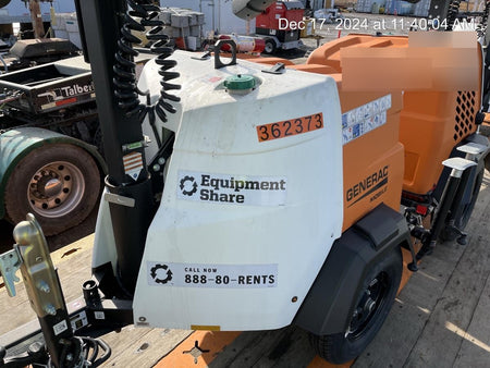 2023 Generac MLT2 Diesel, Flex Switch 120V Input, Powerzone Controller, 
(4) 320W LED Lights, 4kW Generator, 39.9 Gal Fuel Tank, 2" Ball, T3