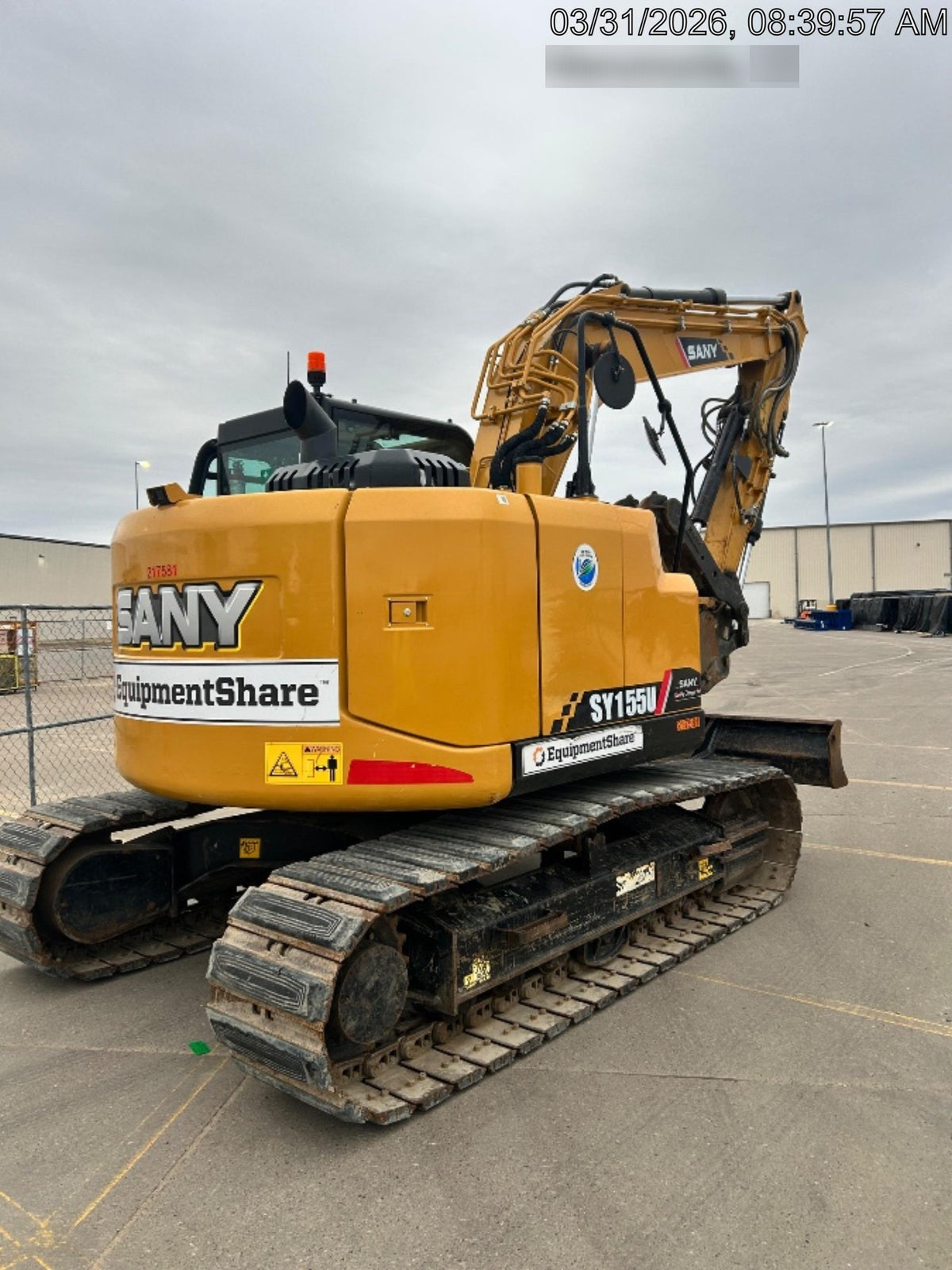 2022 SANY SY155 U
