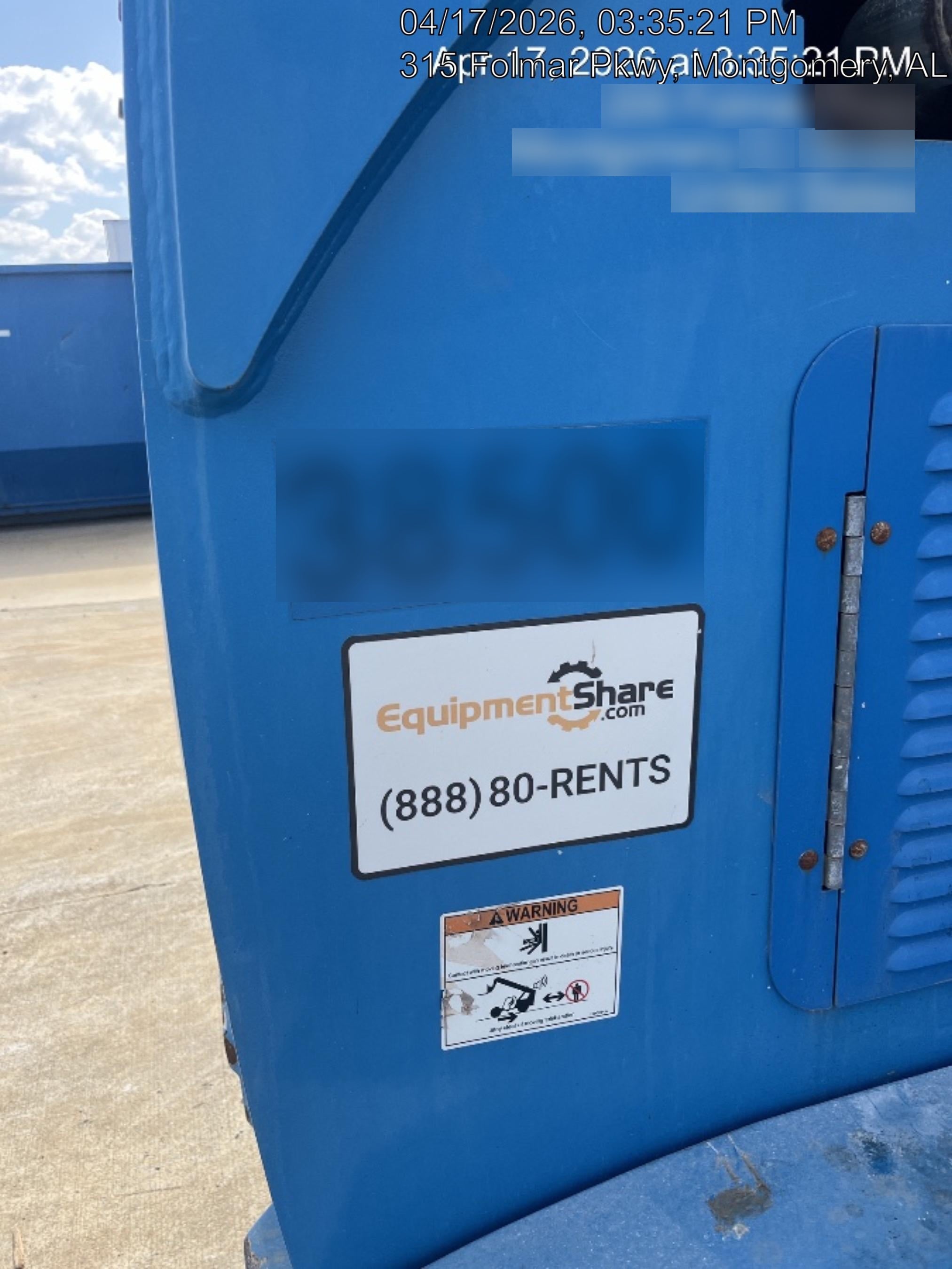 2019 Genie GTH-1056 Cab/Heat/AC, Solid RT Tires, LED Work Lights, Beacon 60" QA Carriage, 60" Forks