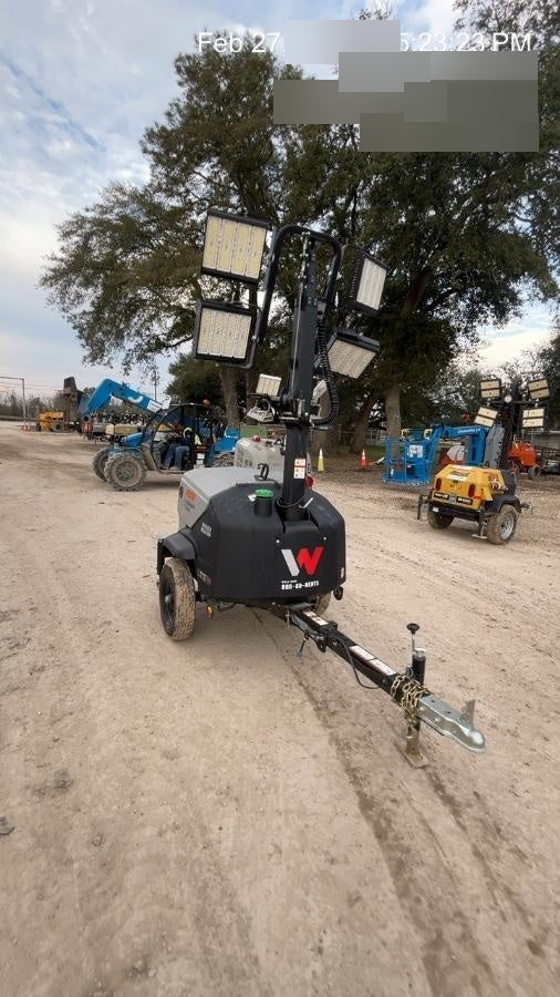 2024 Wacker Neuson LTT4 Diesel, Kohler KDW702, Deep Sea Controller, Auto Start, LED 320W, Bypass Outlet, T3