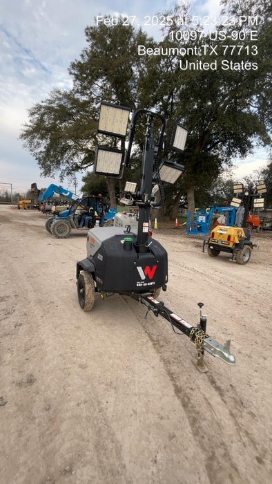 2024 Wacker Neuson LTT4 Diesel, Kohler KDW702, Deep Sea Controller, Auto Start, LED 320W, Bypass Outlet, T3