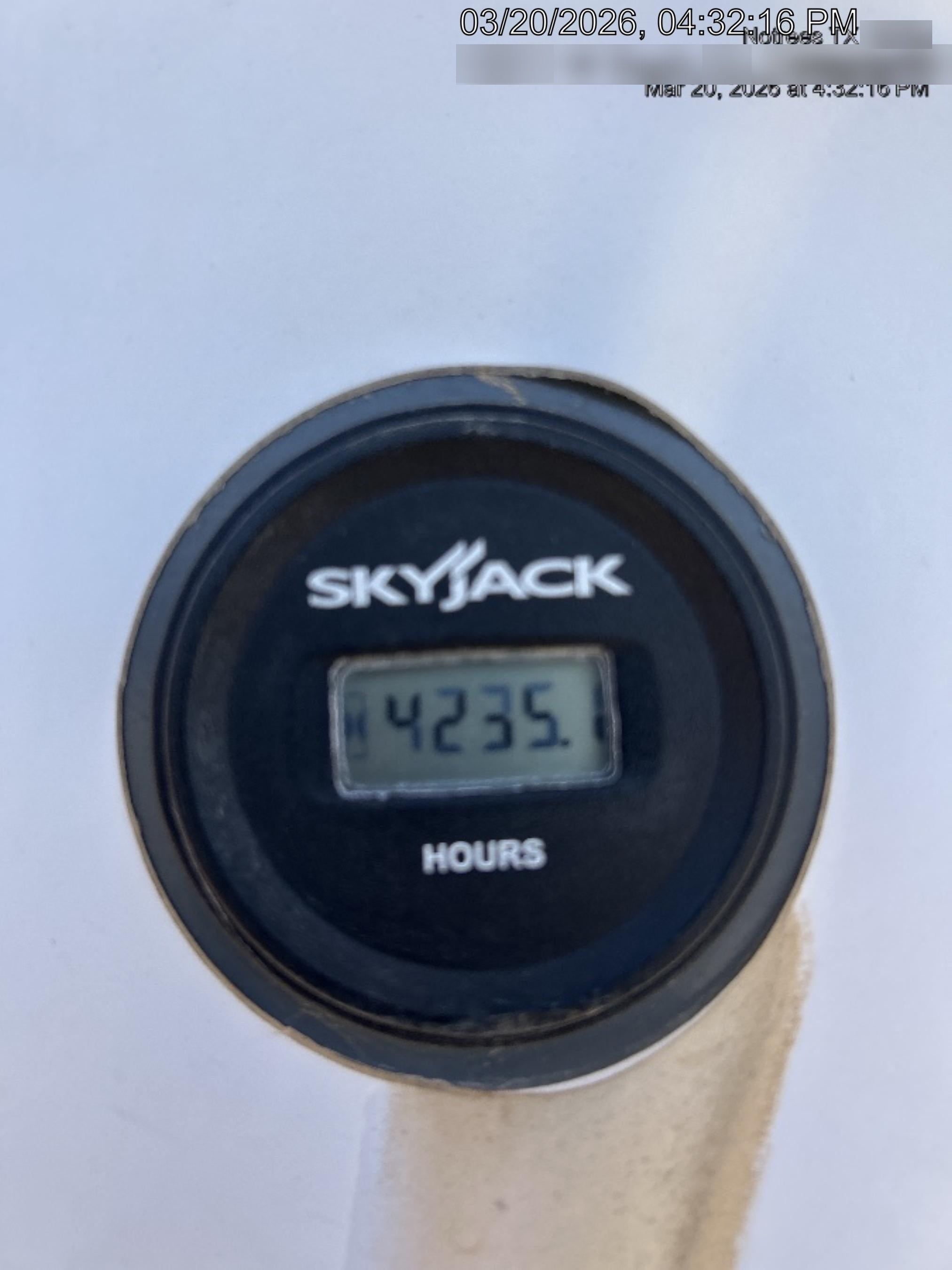 2017 SKYJACK SJ66T