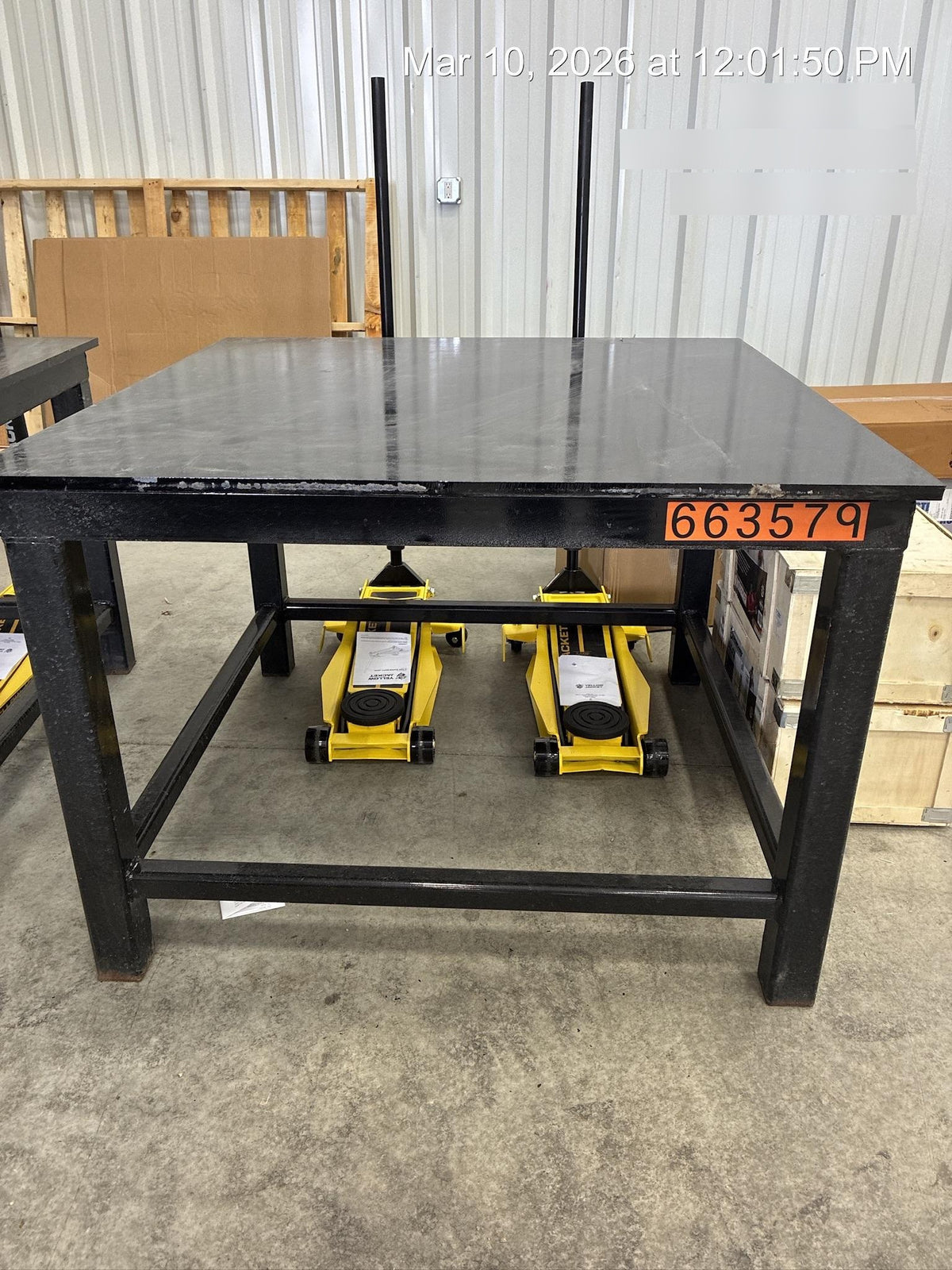 2026 FLUID POWER SUPPORT 4' x 4' Work table