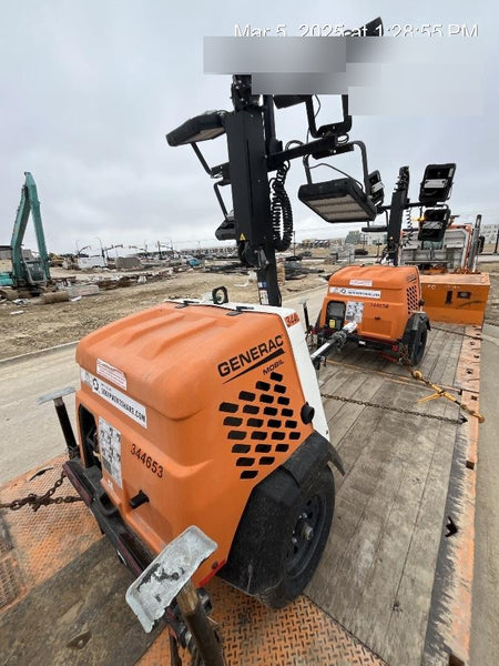 2023 Generac MLT2 Diesel, Flex Switch 120V Input, Powerzone Controller, (4) 320W LED Lights, 4kW Generator, 39.9 Gal Fuel Tank, 2" Ball, T3