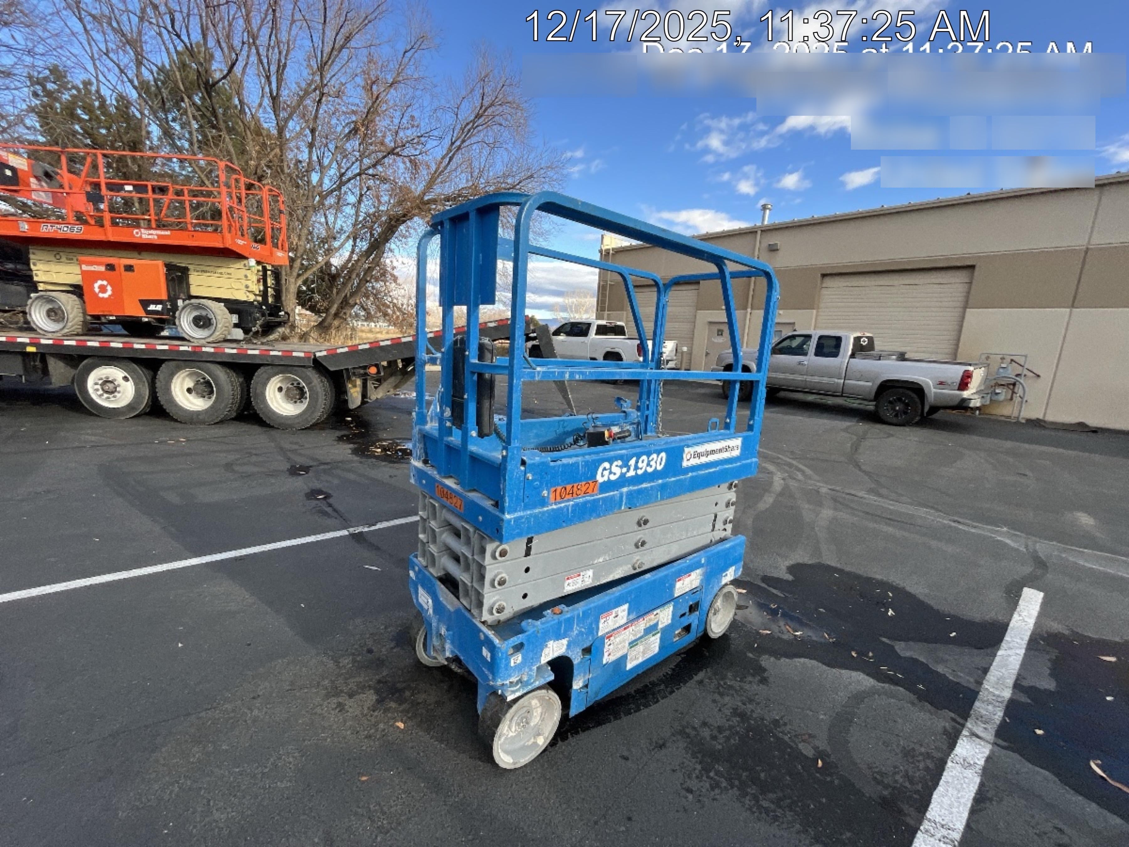 2020 Genie GS-1930 Standard Machine, 800W Inverter