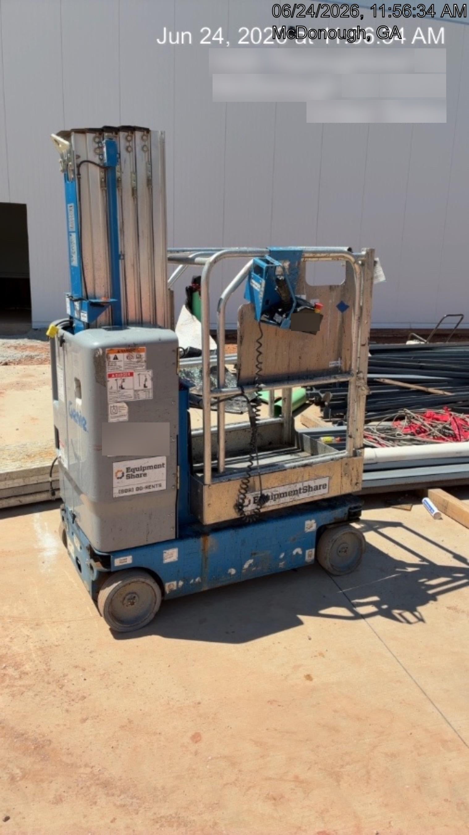 2019 GENIE GR-20