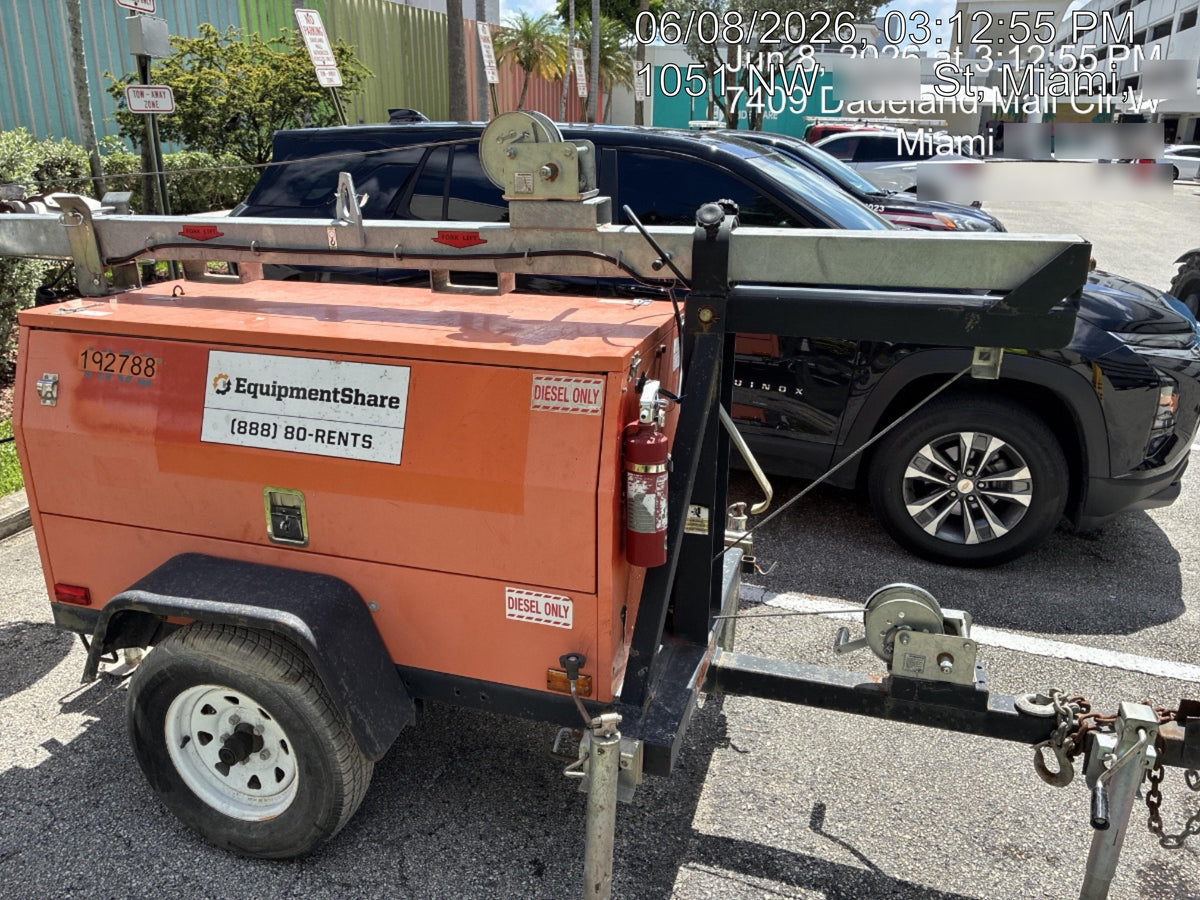 2018 Wanco WLT-4M PORTABLE LIGHT TOWER