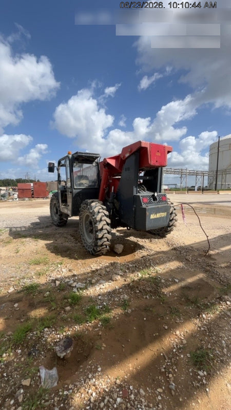 2018 Manitou 12042 Manitou MTA 12042 w/Cab/Heat/AC, Work Lights/Strobe, Aux Hyd, Solid Tires, Lift Hook, 66" Carriage, 72" Forks