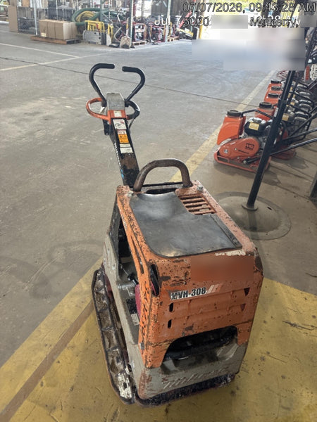 2023 Multiquip MV308GH Honda GX270, 18" Plate, Tachometer